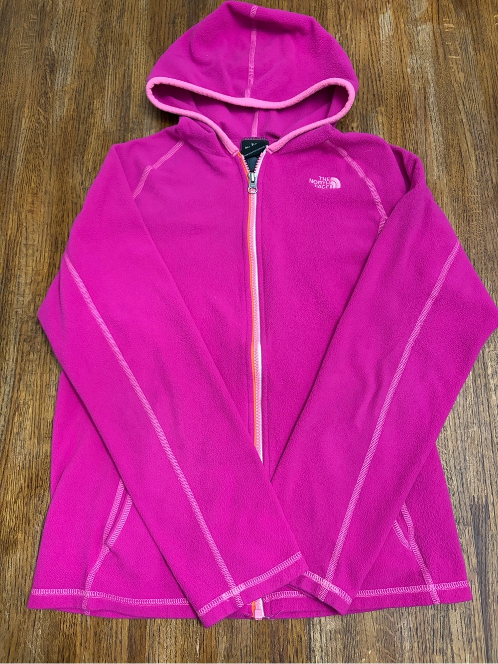 The North Face Girls’ Glaciar Full Zip Hoodie - Size XL (18)